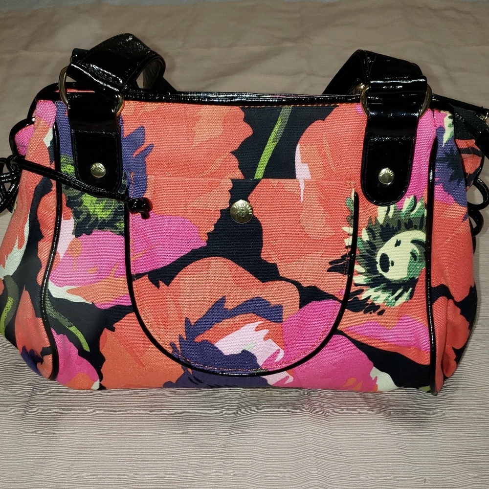 Ted Baker Canvas Floral Satchel